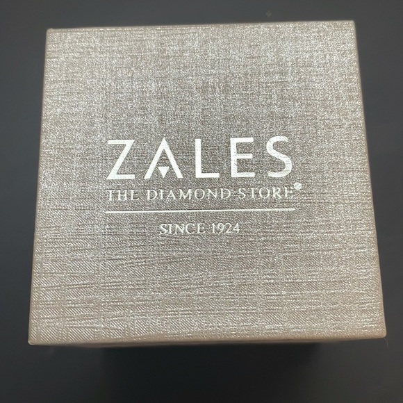 Zales 1/10 CT. T.W. Diamond Heart with Side Anchor Pendant in 10K Two-Tone Gold - Picture 2 of 3